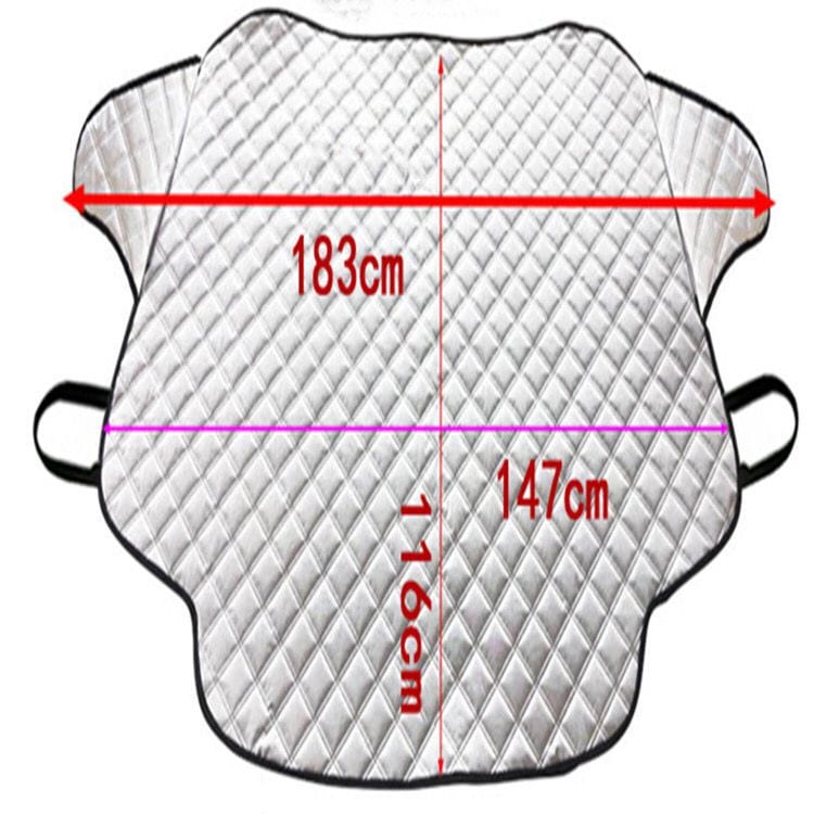 Magnetisk snødekke for bil